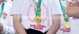 25.05.25 VfB Stuttgart Empfang Rathaus DFB-Pokal Sieg
