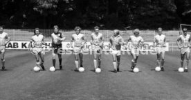 03.07.85 Stuttgarter Kickers Fototermin
