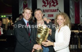 14.06.97 VfB Stuttgart Party DFB-Pokal Sieg 1997