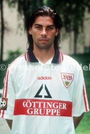 08.07.97 VfB Stuttgart Fototermin Saison 1997/1998