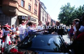 17.05.1992 VfB Stuttgart Meisterschaft Autokorso