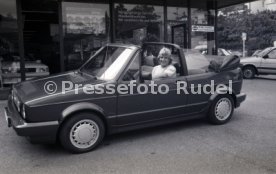 VfB J&uuml;rgen Klinsmann VW Golf Cabrio