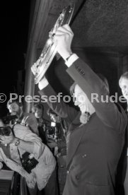 26.05.1984 VfB Stuttgart Meisterschaft 1984 Empfang Rathaus