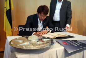 VfB Stuttgart Empfang Rathaus Meisterschaft 2. Bundesliga