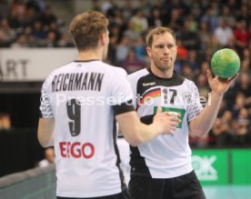 Handball L&auml;nderspiel Deutschland-Tunesien