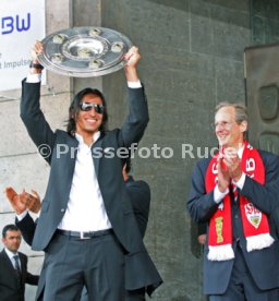27.05.07 VfB Stuttgart Meisterschaft 2007 Empfang Rathaus Stuttgart