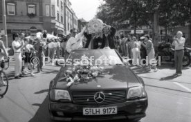 17.05.1992 VfB Stuttgart Meisterschaft Autokorso