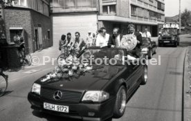 17.05.1992 VfB Stuttgart Meisterschaft Autokorso