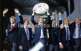 26.05.1984 VfB Stuttgart Meisterschaft 1984 Empfang Rathaus