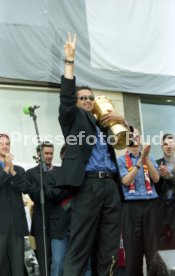15.06.97 VfB Stuttgart Empfang am Rathaus DFB-Pokal Sieg 1997