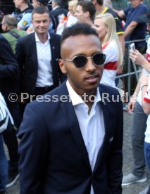VfB Stuttgart Empfang Rathaus Meisterschaft 2. Bundesliga