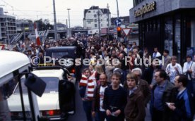 26.05.1984 VfB Stuttgart Meisterschaft 1984 Autokorso Bad Cannstatt