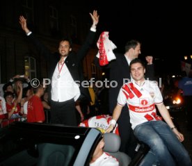 19.05.07 VfB Stuttgart Meisterschaft 2007 Autokorso