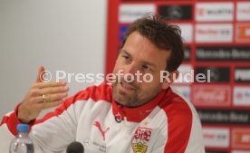 VfB Stuttgart Pressekonferenz Markus Weinzierl