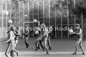 13.10.83 VfB Stuttgart Training