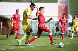 VfB Stuttgart Trainingslager Neustift 2017, Testspiel, VfB Stuttgart - Asteras Tripolis