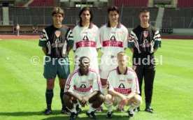 08.07.97 VfB Stuttgart Fototermin Saison 1997/1998