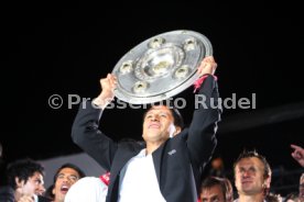 19.05.07 VfB Stuttgart Meisterschaft 2007 Empfang Schlossplatz