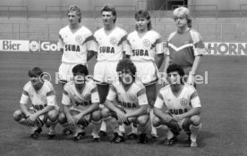28.06.88 Karlsruher SC Fototermin Saison 1988/1989