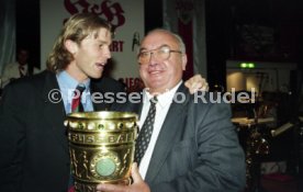 14.06.97 VfB Stuttgart Party DFB-Pokal Sieg 1997