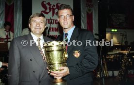 14.06.97 VfB Stuttgart Party DFB-Pokal Sieg 1997