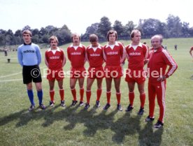 15.07.77 TSV 1860 M&uuml;nchen Fototermin 1977/1978