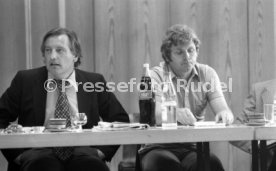18.07.80 VfB Stuttgart Pressekonferenz