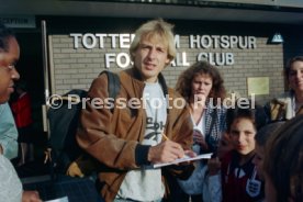 01.08.94 Tottenham Hotspurs J&uuml;rgen Klinsmann