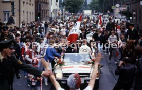 26.05.1984 VfB Stuttgart Meisterschaft 1984 Autokorso Bad Cannstatt