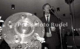 26.05.1984 VfB Stuttgart Meisterschaft 1984 Empfang Rathaus