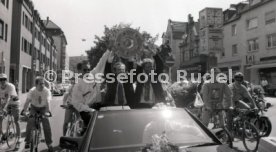 17.05.1992 VfB Stuttgart Meisterschaft Autokorso
