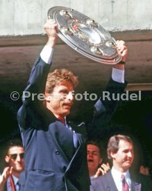 17.05.1992 VfB Stuttgart Meisterschaft Empfang im Stadion