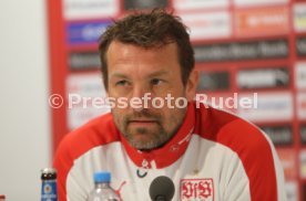 VfB Stuttgart Pressekonferenz Markus Weinzierl