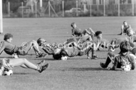 13.10.83 VfB Stuttgart Training
