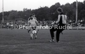 16.10.85 Vorstellung WM M&uuml;nzen 1986 und Prominentenspiel