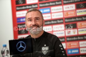 VfB Stuttgart Pressekonferenz