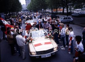 26.05.1984 VfB Stuttgart Meisterschaft 1984 Autokorso Bad Cannstatt