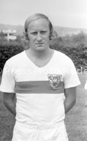 25.07.73 VfB Stuttgart Fototermin Saison 1973/1974