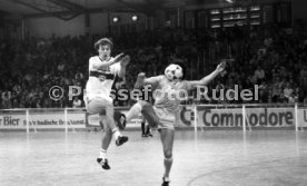 03.01.87 Fussball Hallenturnier Karlsruhe