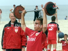 06.07.03 VfB Stuttgart Trainingslager Sylt 2003