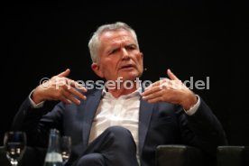 Podiumsdiskussion Stuttgart Liederhalle Wolfgang Dietrich, Mario Gomez, Uli Hoene&szlig;