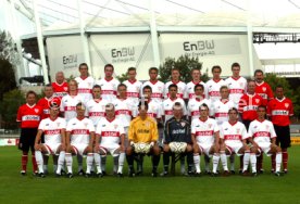 29.08.03 U19 VfB Stuttgart Fototermin Saison 2003/2004