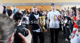 25.05.25 VfB Stuttgart Empfang Rathaus DFB-Pokal Sieg