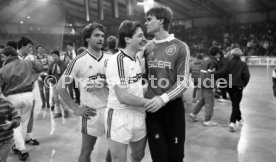 03.01.87 Fussball Hallenturnier Karlsruhe