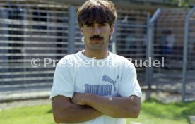 01.07.86 SC Freiburg Fototermin 1986/1987