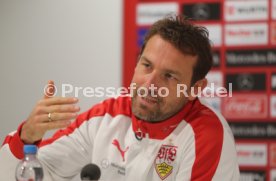 VfB Stuttgart Pressekonferenz Markus Weinzierl