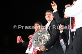 19.05.07 VfB Stuttgart Meisterschaft 2007 Empfang Schlossplatz