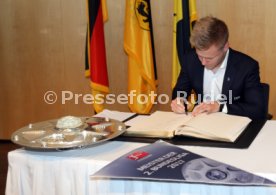 VfB Stuttgart Empfang Rathaus Meisterschaft 2. Bundesliga