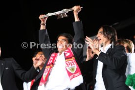 19.05.07 VfB Stuttgart Meisterschaft 2007 Empfang Schlossplatz