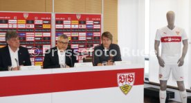 VfB Stuttgart Pressekonferenz fairplay Aktion
